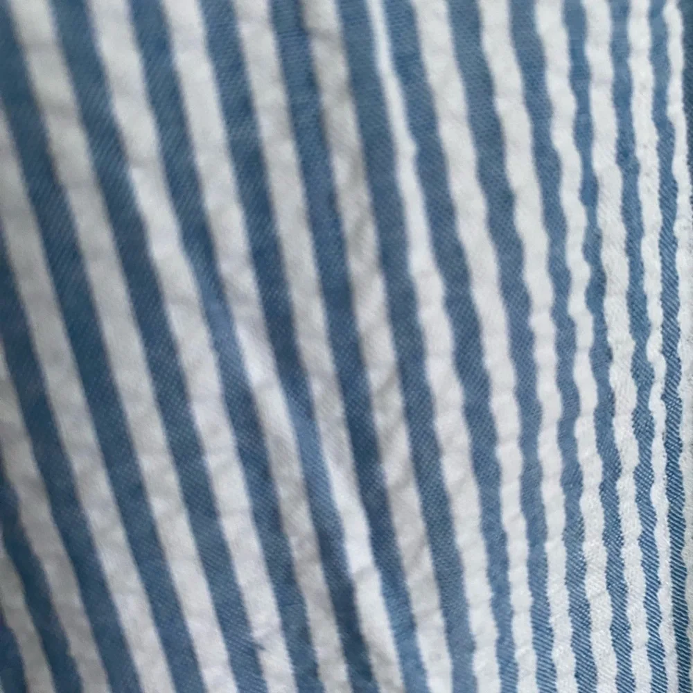 Anne Klein “Diane” Seersucker Midi Shirt Dress - Picture 6 of 7